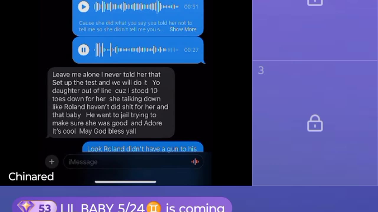 China red show cam footage before and after shooting