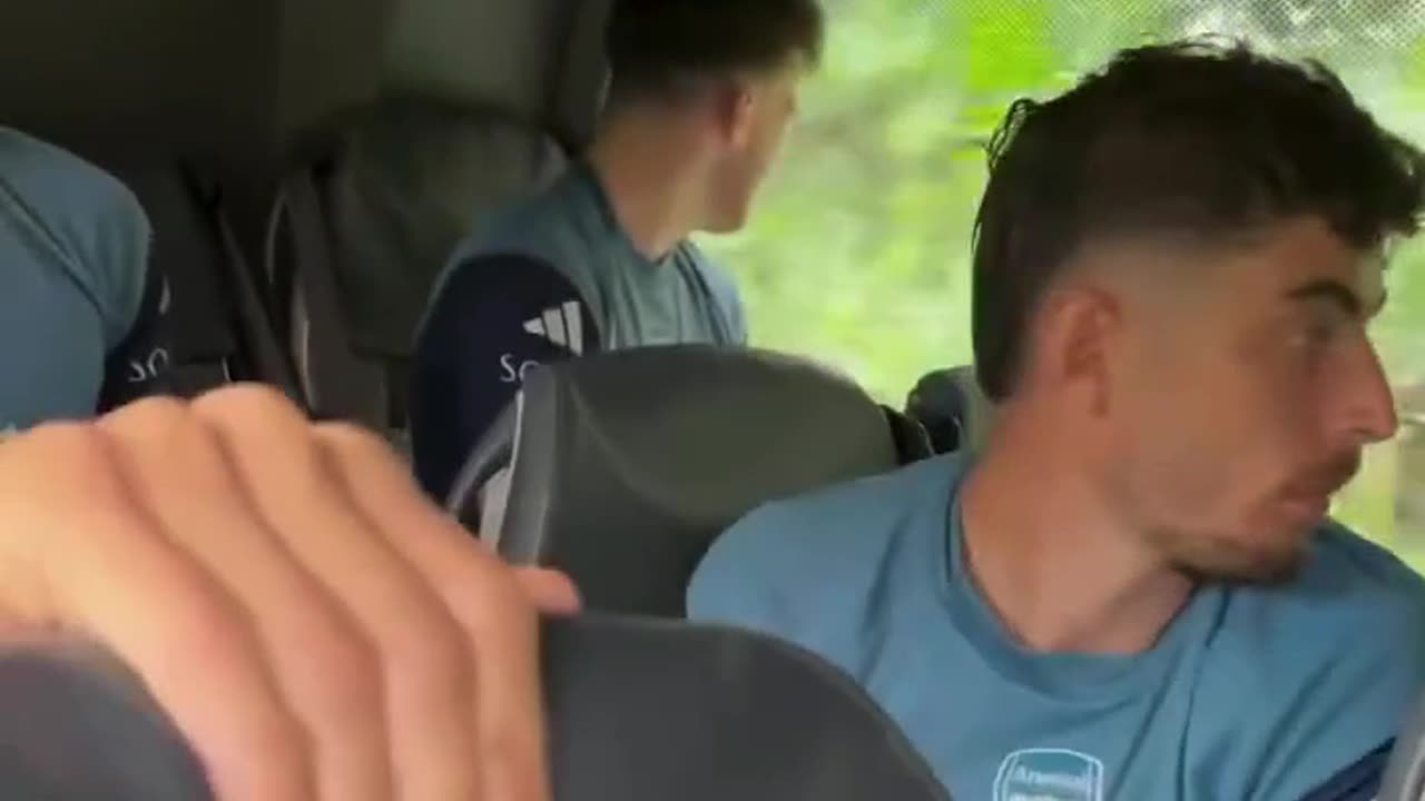 New Arsenal Signing Christian Norgaard Falls Asleep on Team Bus with Music Blaring