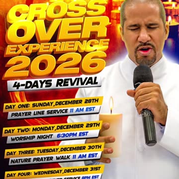 𝐉𝐨𝐢𝐧 𝐔𝐬 𝐟𝐨𝐫 𝐚 𝐏𝐨𝐰𝐞𝐫𝐟𝐮𝐥 𝟒-𝐃𝐚𝐲 𝐂𝐫𝐨𝐬𝐬𝐨𝐯𝐞𝐫 𝐄𝐱𝐩𝐞𝐫𝐢𝐞𝐧𝐜𝐞