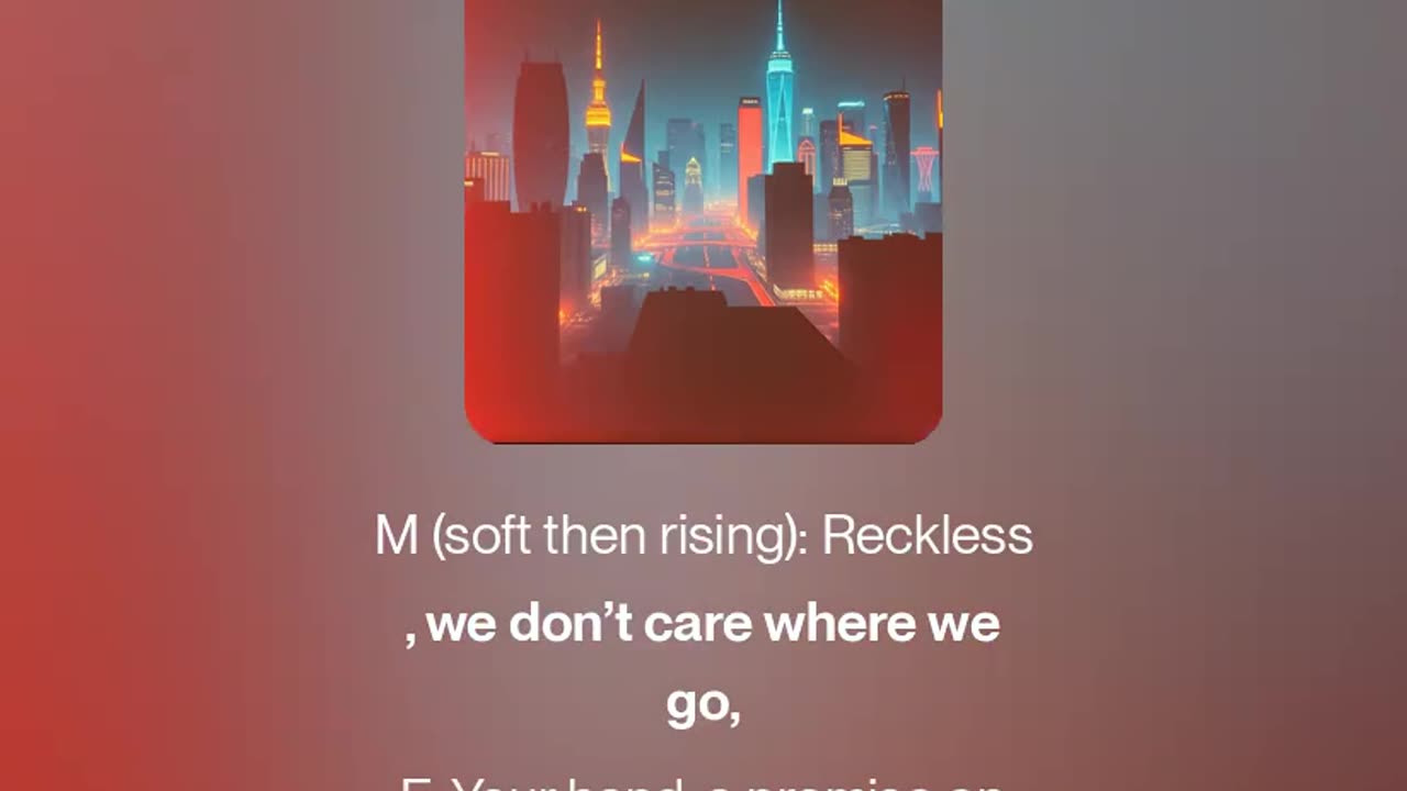 Turn the night into fire, come alive...