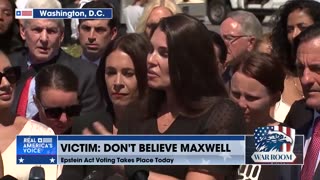 Epstein Files Transparency Act Press Conference With Rep. Massie, Rep. MTG, And Survivors Of Jeffrey Epstein’s Abuse