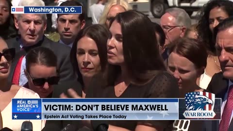 Epstein Files Transparency Act Press Conference With Rep. Massie, Rep. MTG, And Survivors Of Jeffrey Epstein’s Abuse