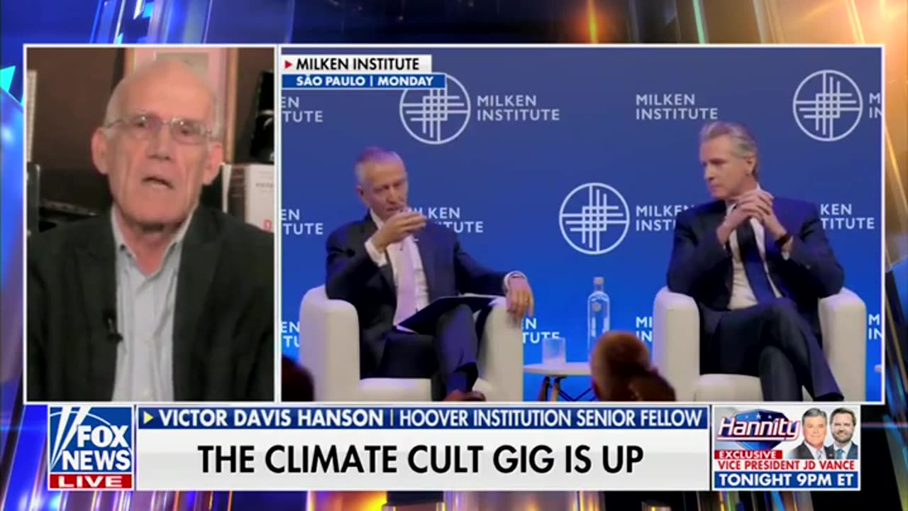 Victor Davis Hanson Says Gavin Newsom Has 'Lost The Narrative' On The Left's Sacred Cow