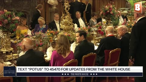 LIVE: President Trump, First Lady Attend State Dinner in the UK...