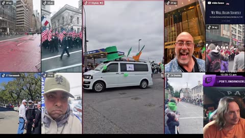 03/17/25: Live St. Patrick's Day Parades + Protest