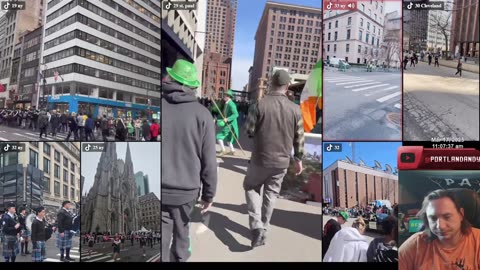 03/17/25: Live St. Patrick's Day Parades + Protest