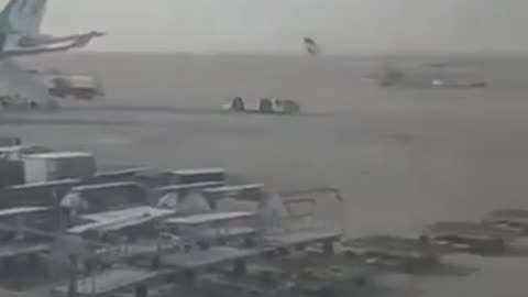 Iranians record IRGC members as they secretly flee Iran at Mehraban airport.