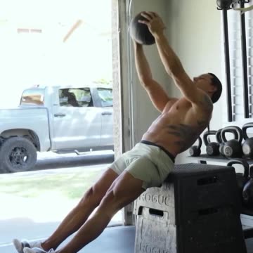 It's like dumbbells floating in the air