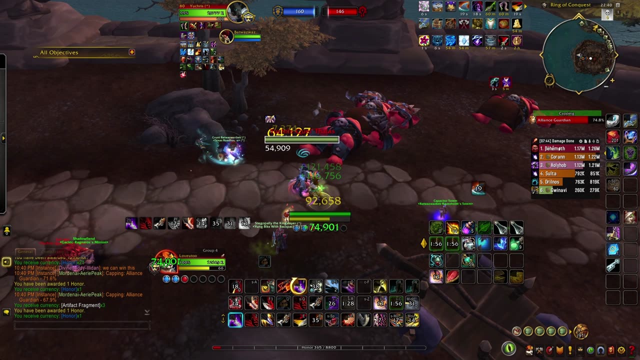 WoW│ROGUE OUTLAW - Testing this Spec in 40 man Ashran│INSANELY FUN. Gameplay 2025
