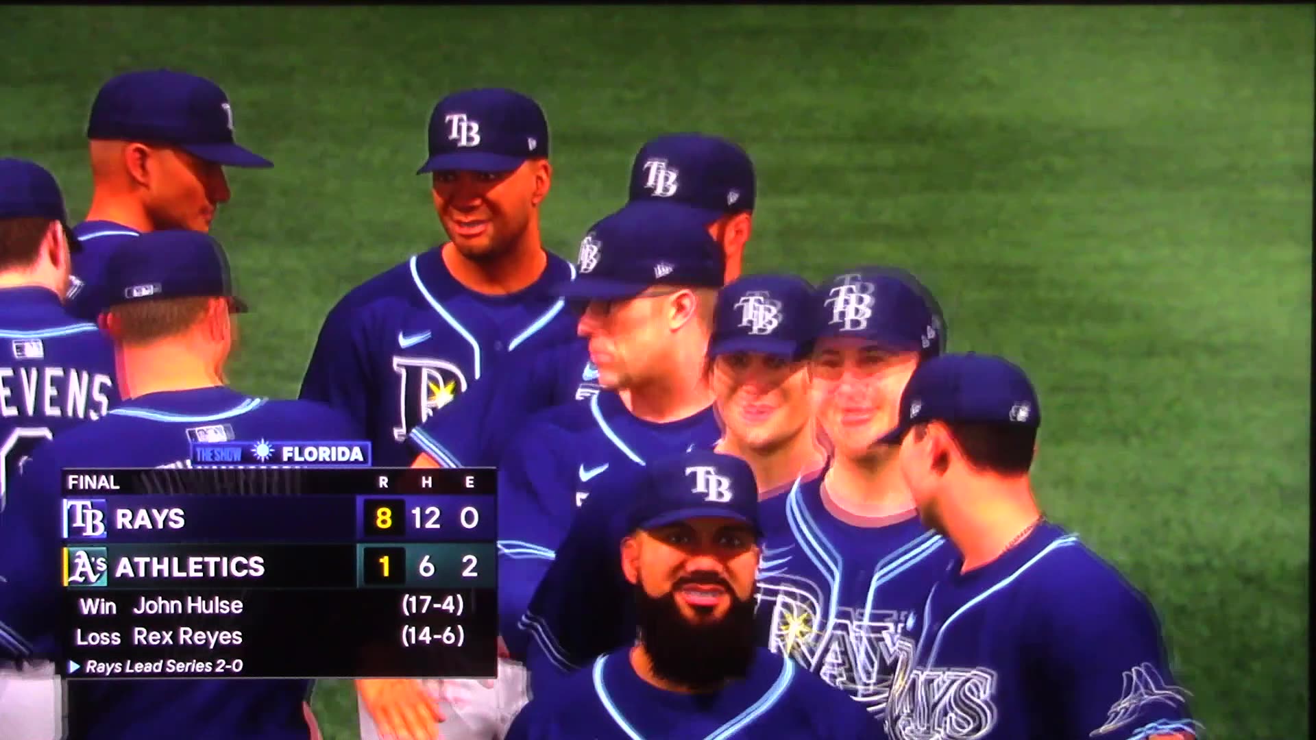 MLB The Show: Tampa Bay Rays vs Oakland Athletics (S14 G125)