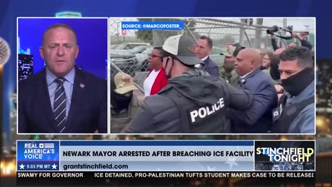 THE MAYOR OF NEW JERSEY WAS ARRESTED AT AN ICE FACILITY