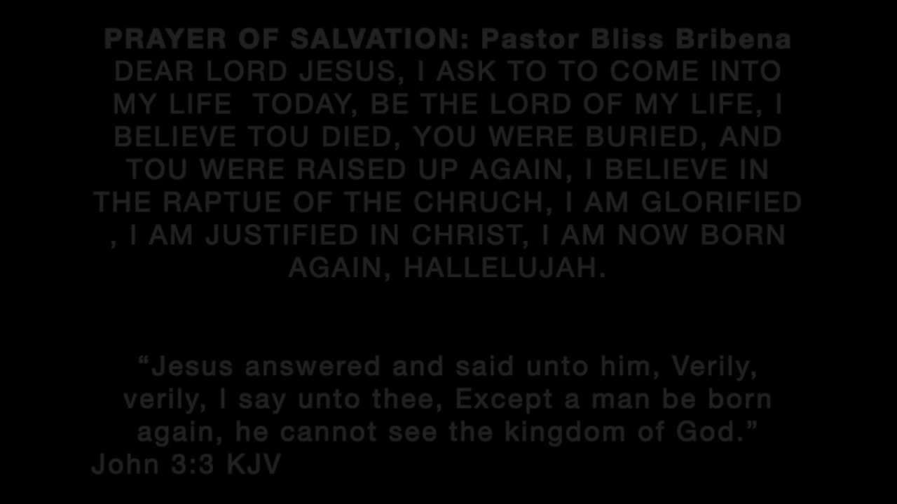 Prayer of Salvation