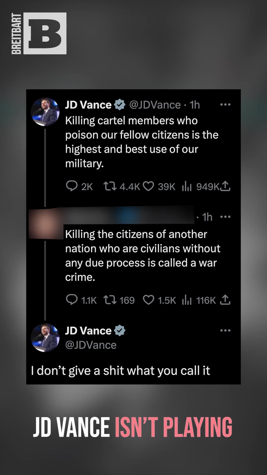 JD Vance Isnt Playing