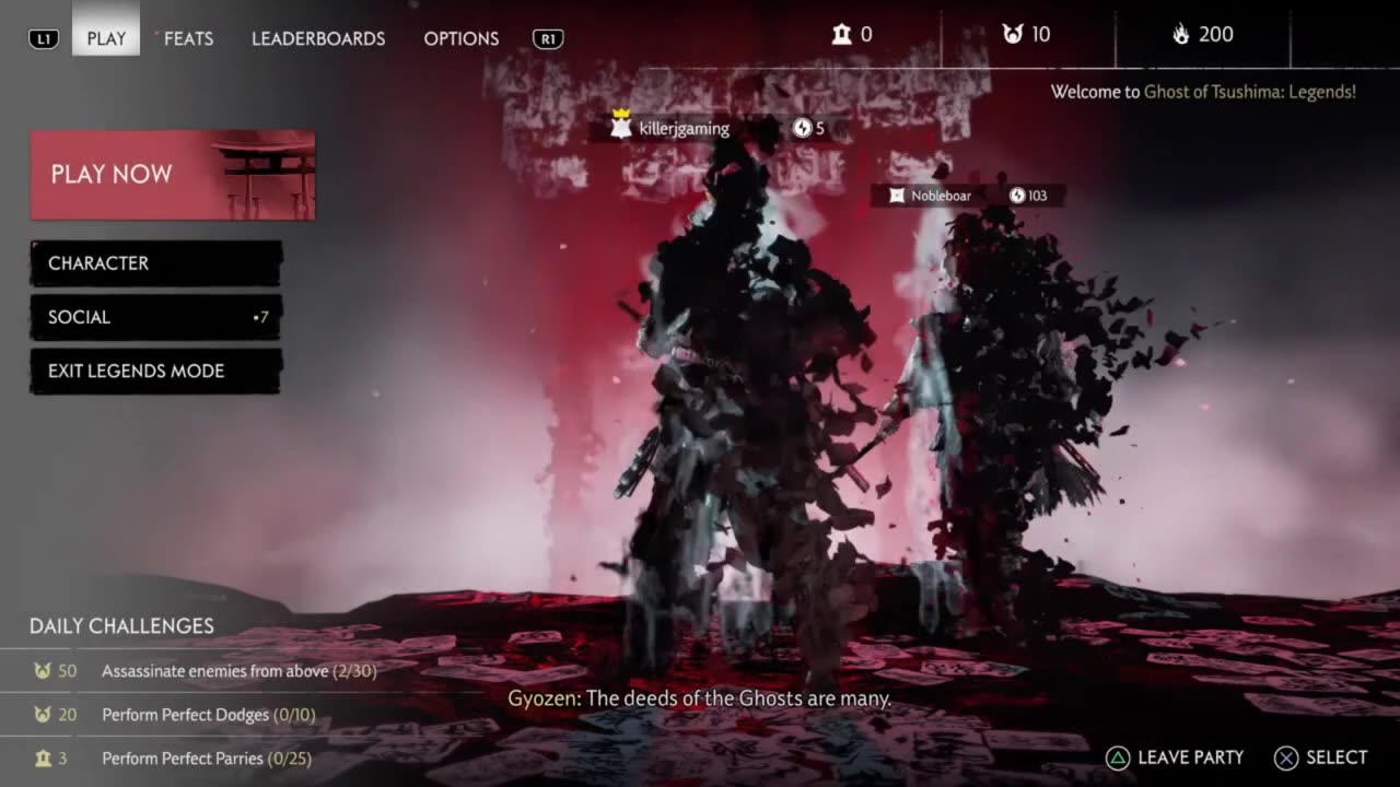 Lets Play Ghost Of Tsushima Legends Coop Part 1