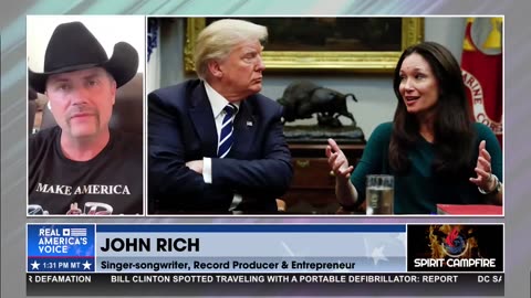 JOHN RICH GETS HELP FROM PRESIDENT TRUMP