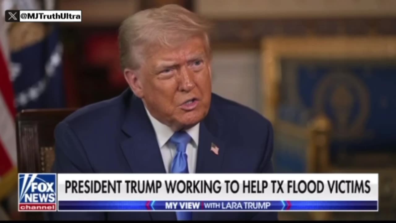 President Trump’s Heartfelt Message to Texas after the Flood
