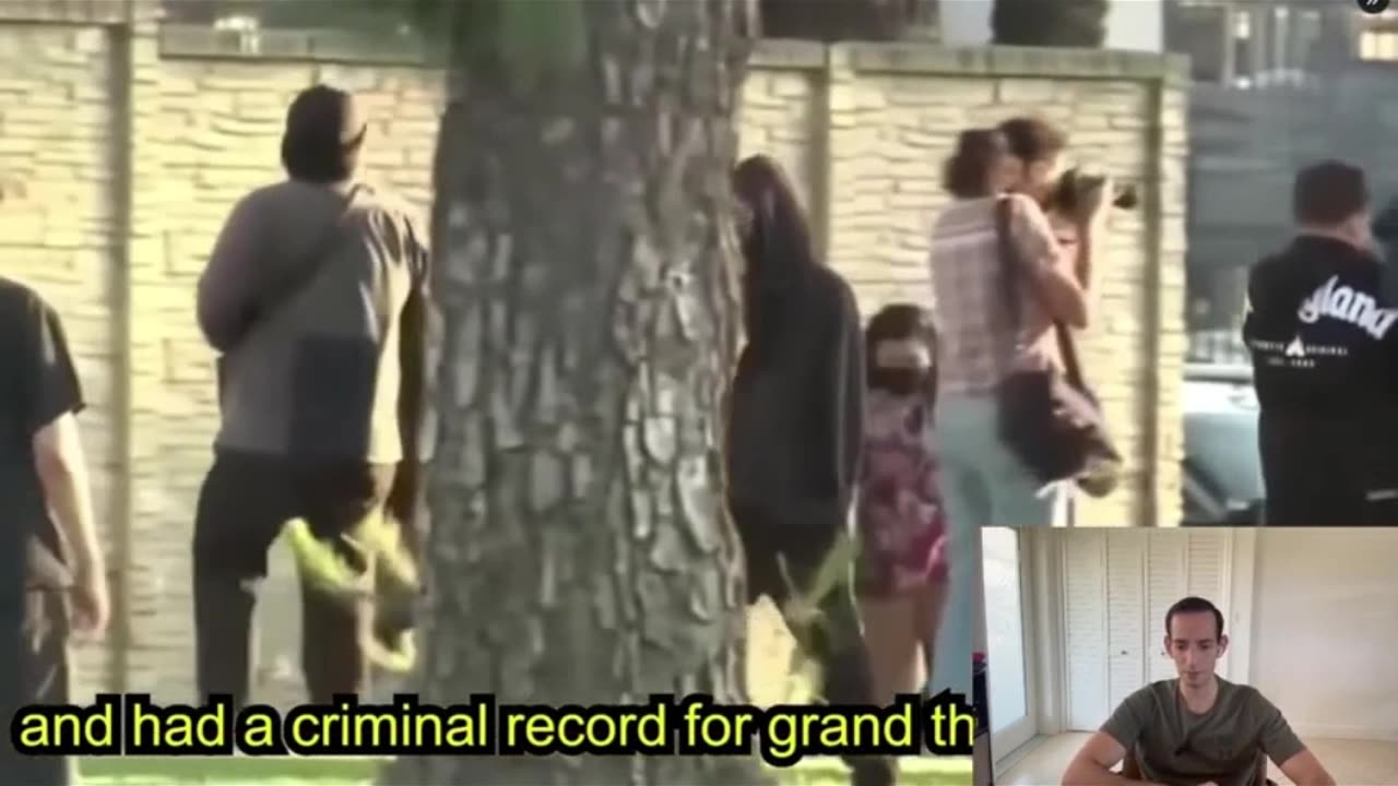 Illegal Immigrant Doesn't Think ICE Can See Him