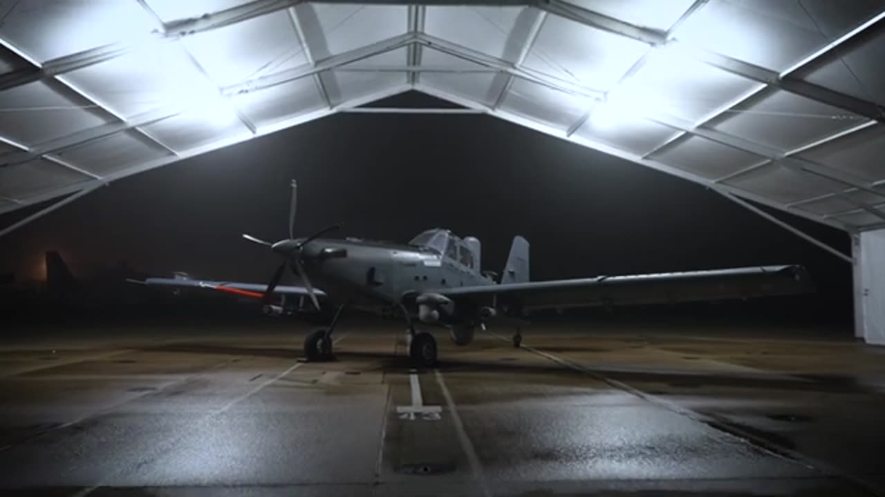 From the field to the battlefield: the new Skyraider II is a civilian-built aircraft heading to war