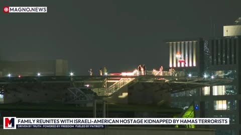 Family Reunites with Israeli-American Hostage Kidnapped by Hamas Terrorists in Reim, Israel [LIVE]