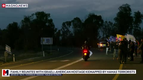 Family Reunites with Israeli-American Hostage Kidnapped by Hamas Terrorists in Reim, Israel [LIVE]