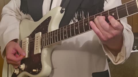 Magnum P.I theme guitar example.