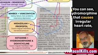 He didn't die from Covid in the hospital