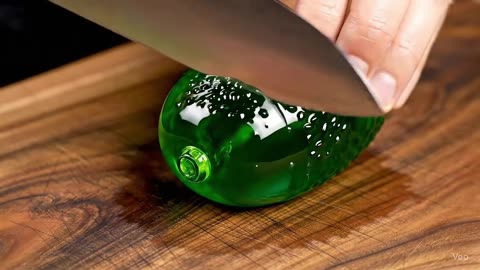 Cutting Glass Fruit
