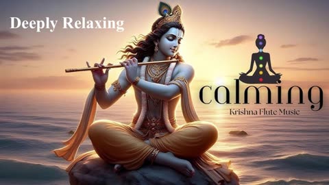 Calming Krishna Flute Music | Relaxing Study & Stress Relief | Indian Spiritual Sounds | Inner Peace