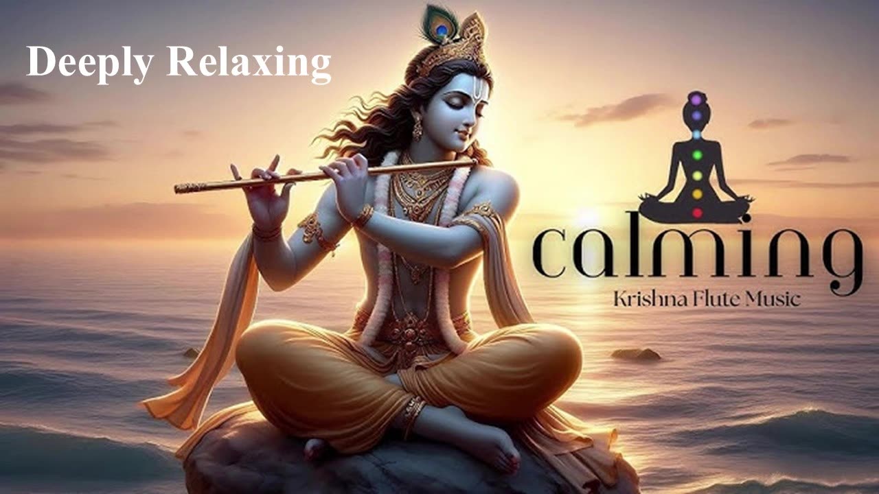 Calming Krishna Flute Music | Relaxing Study & Stress Relief | Indian Spiritual Sounds | Inner Peace