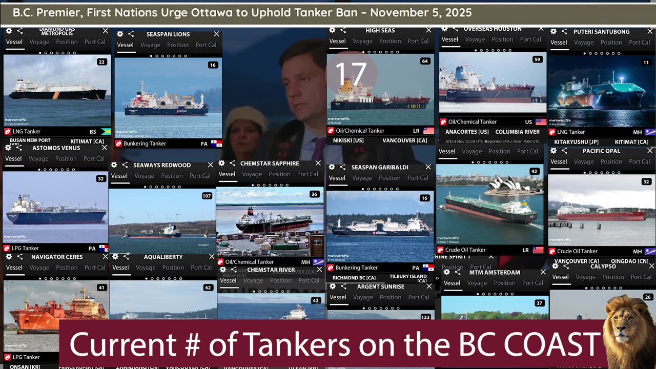 BC Premier Eby Vows "No Tankers" in BC While PM Mark Carney Fakes Ignorance