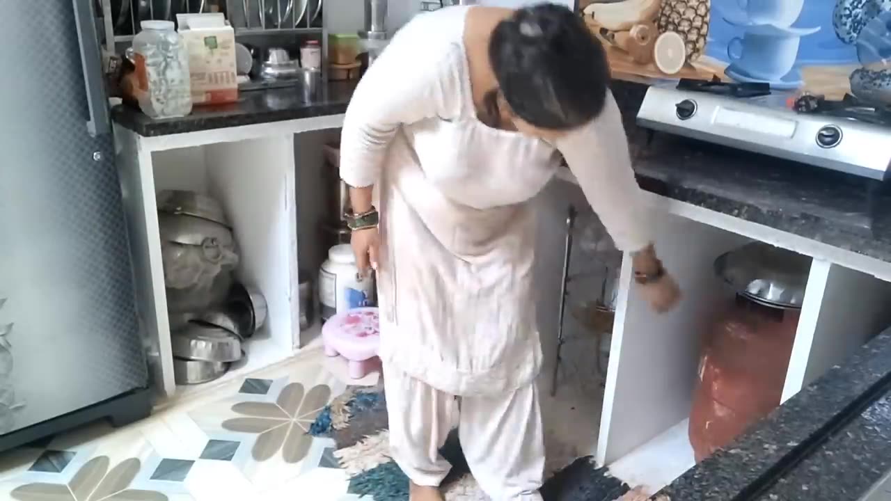 Cleaning my floor washroom at home today vlog