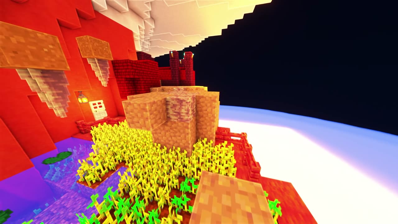 082_Minecraft Parkour Gameplay #game