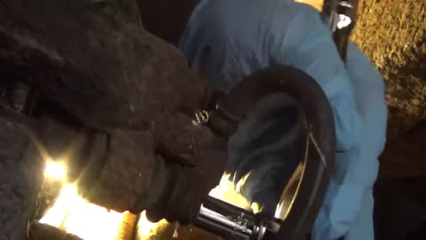 2000 Ford explorer OHV V6 rear brake line job Part 3