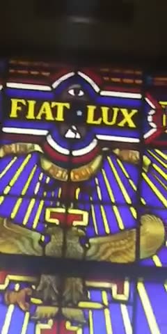 Luciferian Satanists Albert Pike Statue inside 33rd Degree Mason House Of Temple