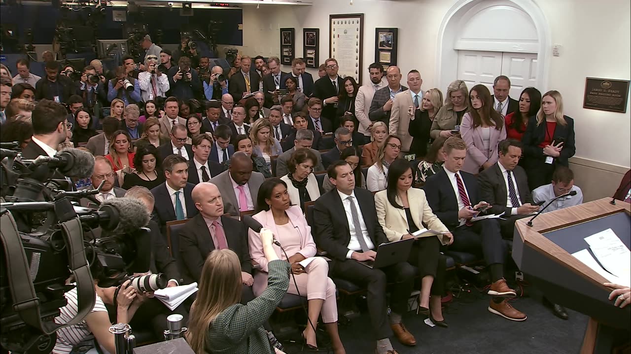 Press Secretary Karoline Leavitt Briefs Members of the Media, Apr. 15, 2025