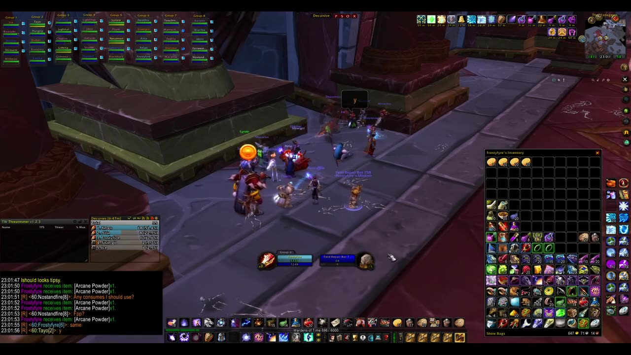 Turtle Wow - MM Kara40 progression - Mage POV - day 2.2 - first boss down - no commentary