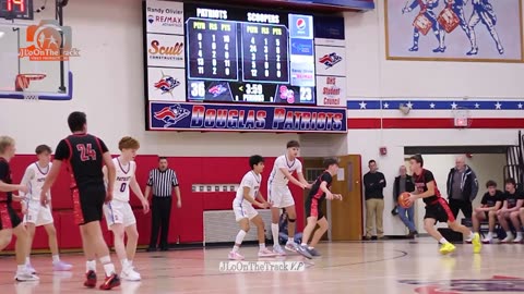 Isaiah Brewer 21pts Uplifts Douglas vs Sturgis Brown | Brock Morgan 17pts, Ryan Heinert (SBHS) 15pts