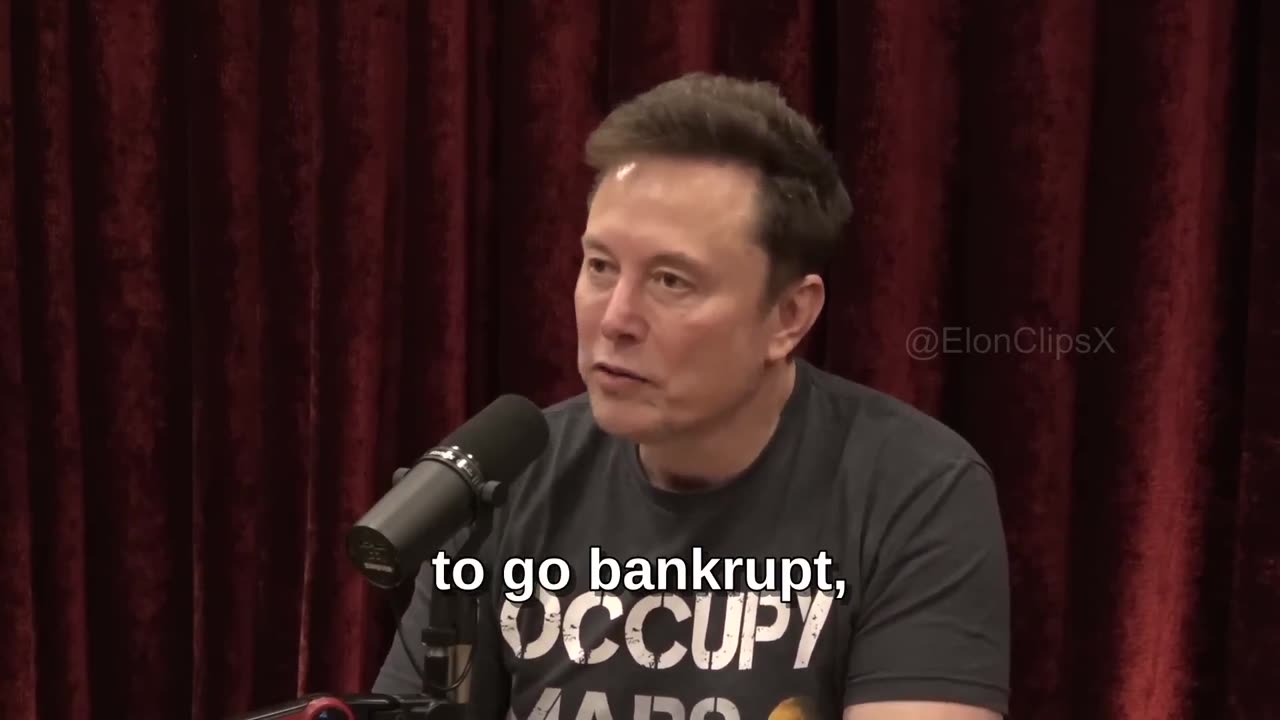 Elon Musk: America Is on a Path to Bankruptcy