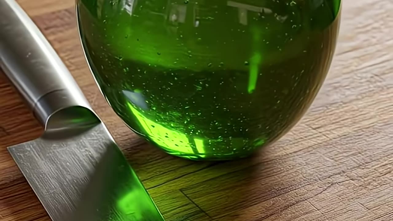 AI ASMR | Relaxing Fruit Cutting with a Knife | Satisfying Sounds
