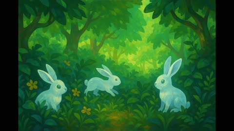 Bunnies in the brush V3