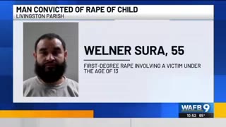 An Illegal Alien from El Salvador has been convicted of first-degree rape of child