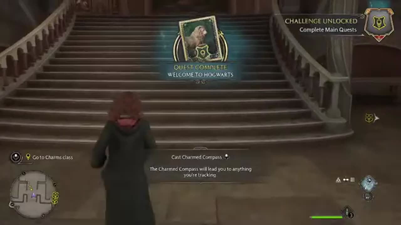 Hogwarts Legacy Day 1. No Mic. Not Feeling Up For It.