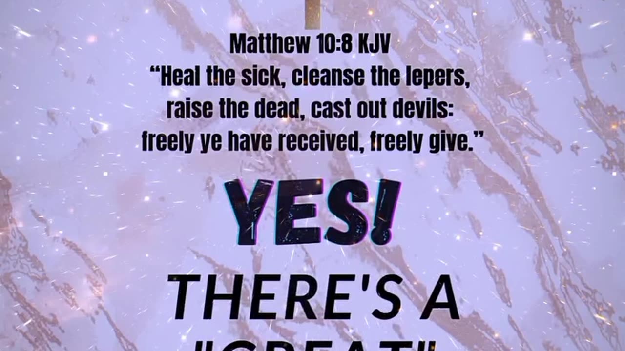 Yes! There's a Great Physician in this House! Matthew 18:8 KJV