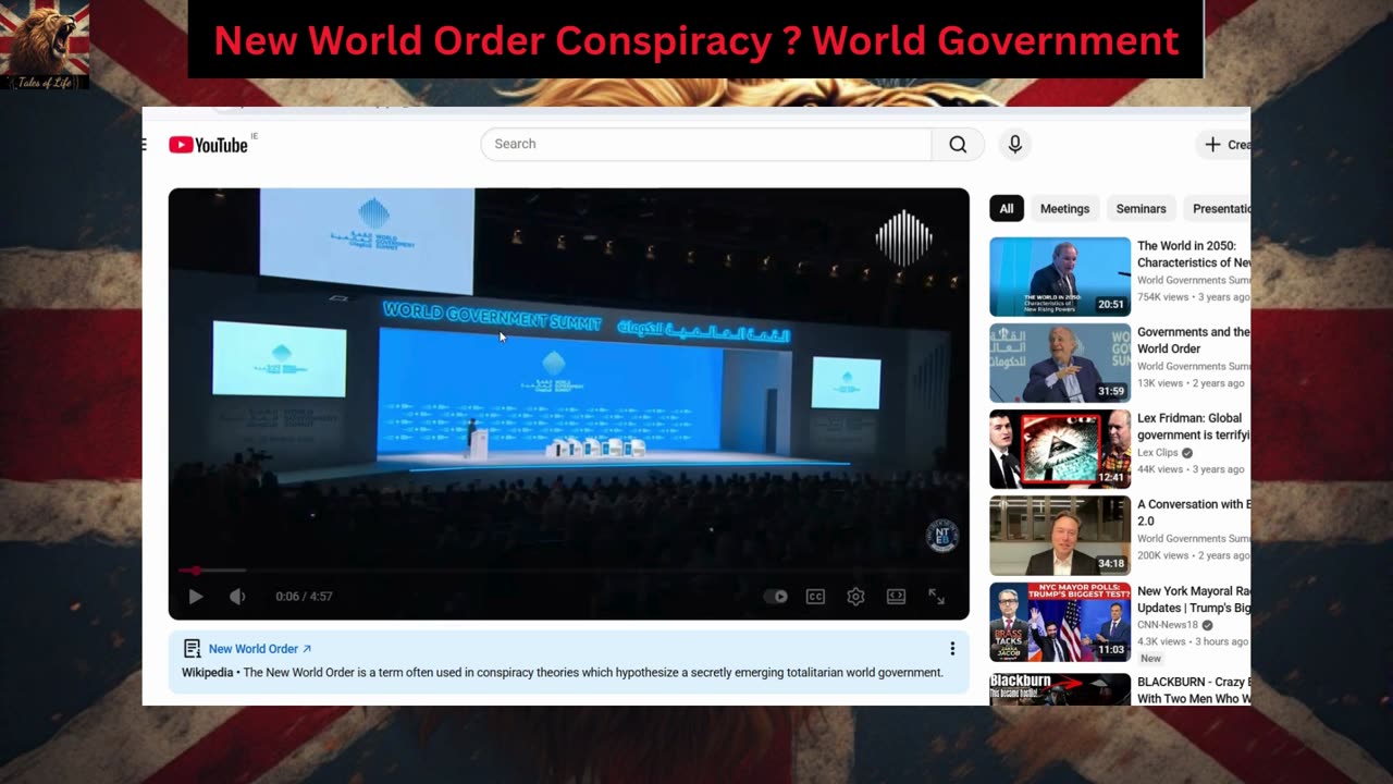 New World Order Conspiracy World Government
