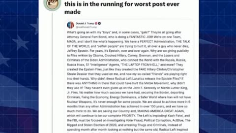 SICKLY TRUMP ROTS in PUBLIC as KARMA STRIKES.