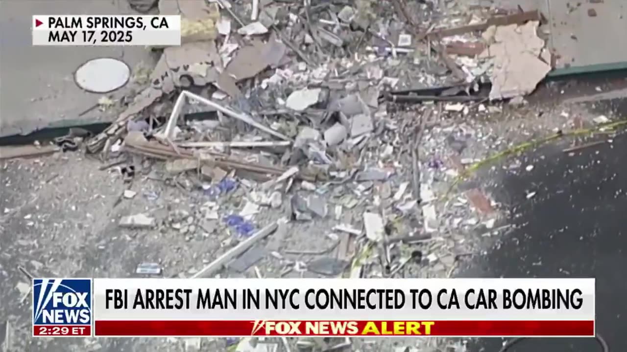 FBI Arrests Man at JFK for Supplying Chemicals in Palm Springs Clinic Bombing