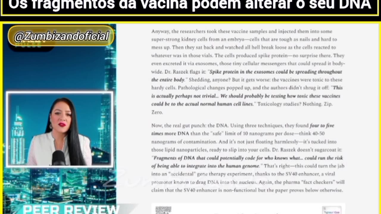 🔹Estudo revisado por pares confirma o que os "teóricos da conspiração" vêm alertando há anos