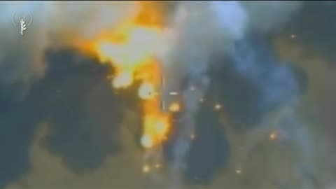 Israeli Airstrike on an Iranian Missile Launcher