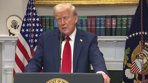 President Trump Gives Remarks Regarding U.S. Infrastructure Investment