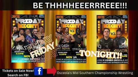 TONIGHT! TONIGHT! TONIGHT! Be theeeeeerrrreeeeee!! TONIGHT is STACKED from top to bottom!